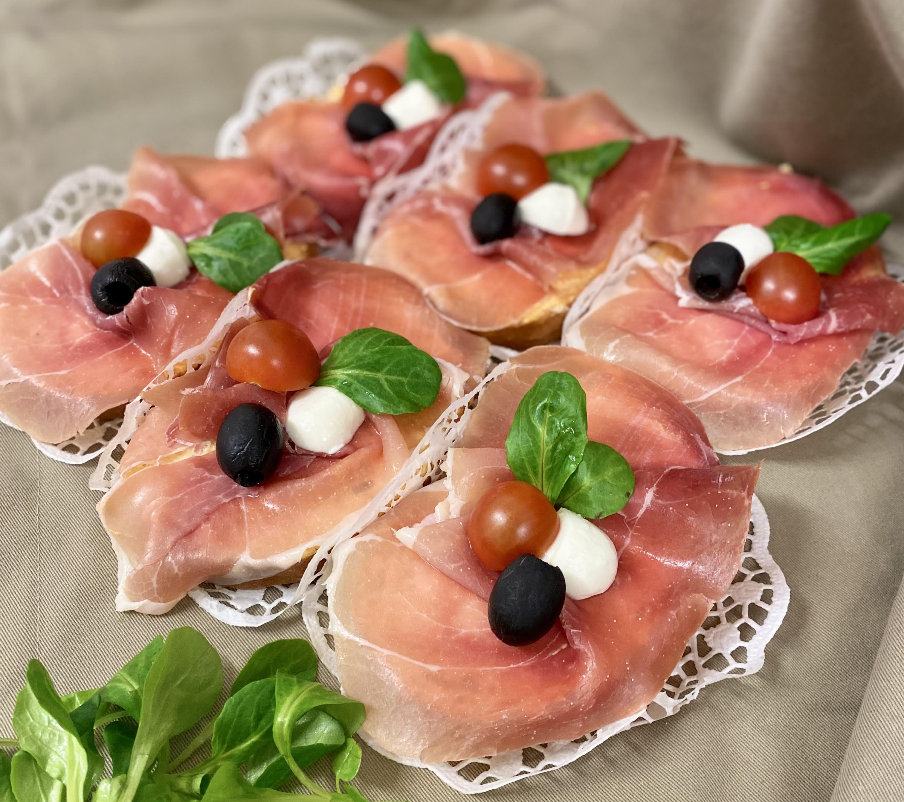 Prosciutto chlebíček